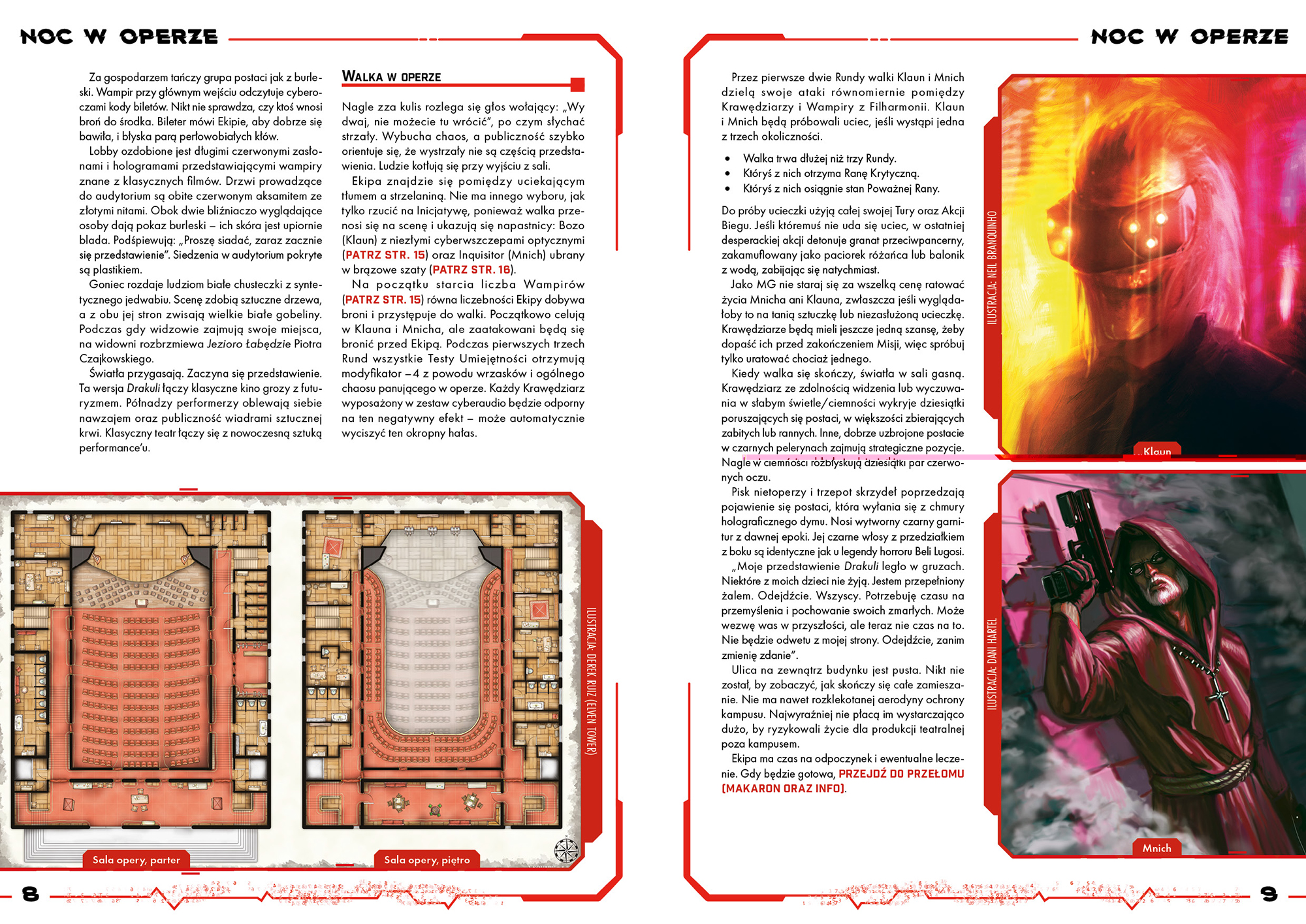 Fragment rozdziału Noc w Operze z gry Opowieści Czerwieni